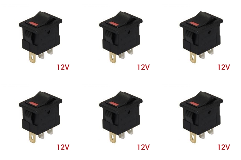 6%20ADET NOKTA%20LEDLİ%2012V%20%20MİNİ%20KIRMIZI%20IŞIKLI%20ANAHTAR