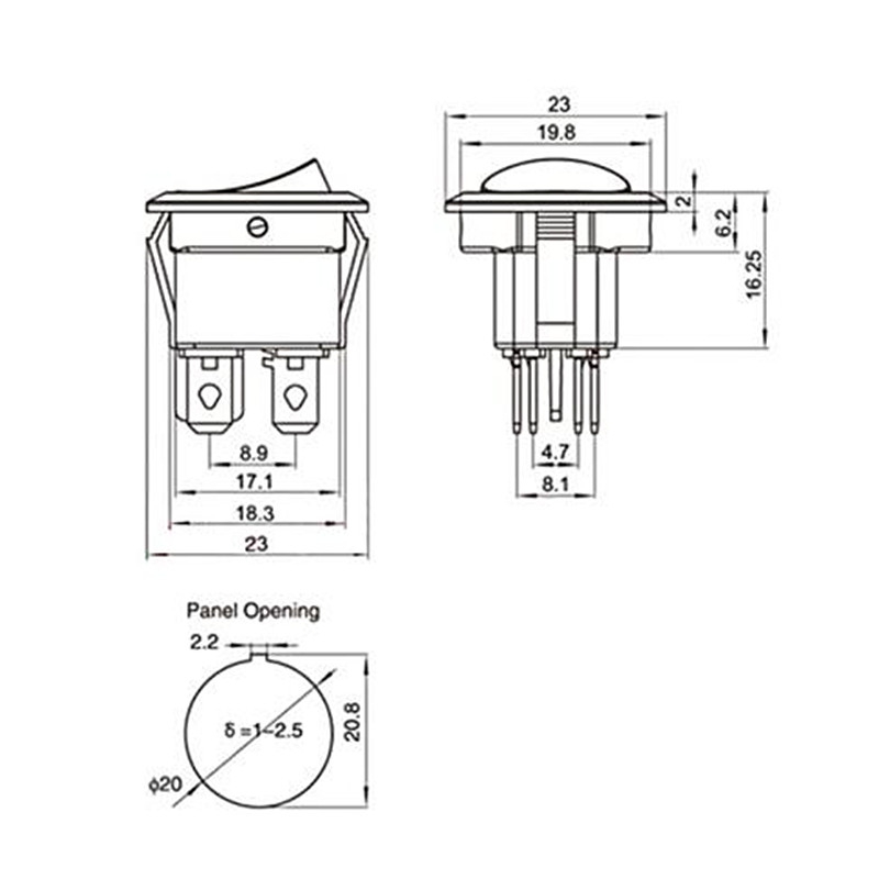 MR-131-4%20ROUND%20RED%20LIGHT%20SWITCH%20ON-OFF%204%20LEGS