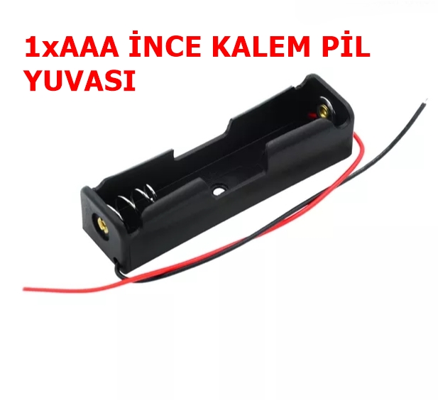 IC-233B-1%20PİL%20TEKLİ%20AAA%20İNCE%20KALEM%20PİL%20YUVASI