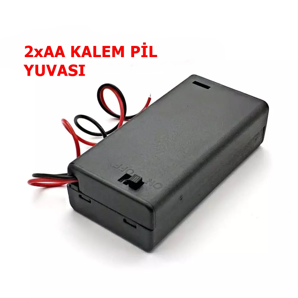 MR-233C%202%20Lİ%20KALEM%20PİL%20KUTUSU%20KAPAKLI%20SWİÇLİ%20(AA)