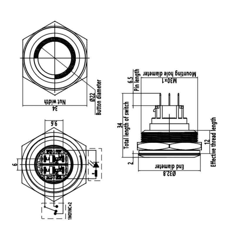 30MM%20METAL%20DÜZ%20YAYLI%20SARI%20IŞIKLI%20BUTON%20PASLANMAZ%20ÇELİK%20GQ30-11