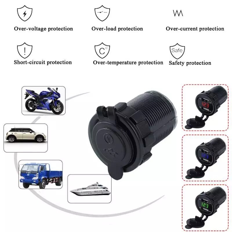 Panel%20Type%202%20USB%20Inputs%20with%20Voltmeter%205V%201A%20and%205V%202.1A%20Output