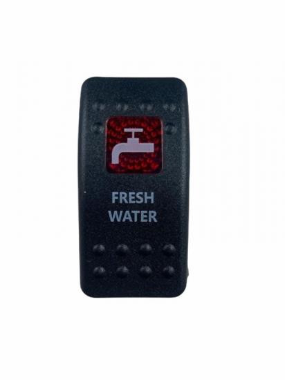 MR-134M-S6 MARINE SWITCH ON-OFF 12-24V 3 LEGS RED HEAD DRIVER FRESH WATER