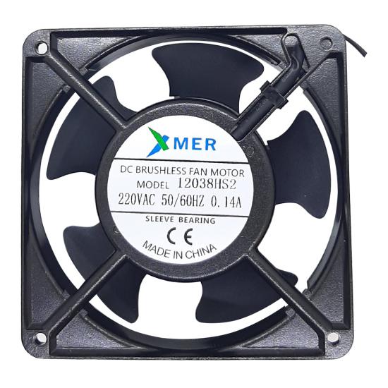 XMER 120X120X38mm 220V AC Kablolu FAN