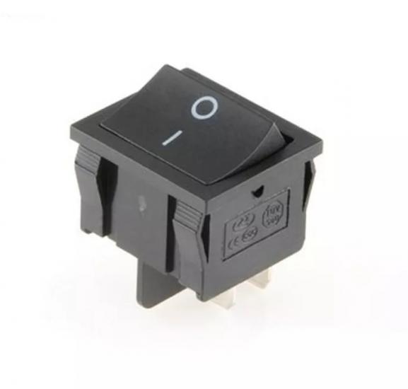 MR-127 MEDIUM SIZE BLACK UNLIGHT SWITCH ON-OFF 4 LEGS