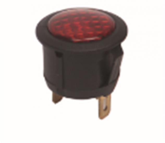 IC-131D 19mm GEÇMELİ SİNYAL LAMBASI 12V DC (LED) MAVİ