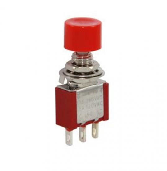 MR-139B TOGGLE SWITCH ON-OFF 3 BACAKLI BASMALI BUTON KIRMIZI KAFALI