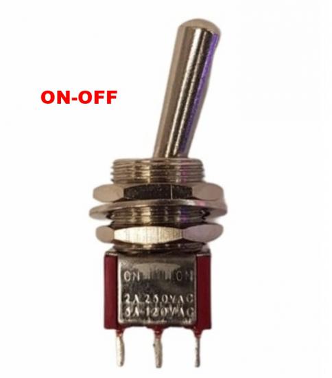 MR-148E 12mm TOGGLE SWITCH ON-OFF 3P (MTS-102L)