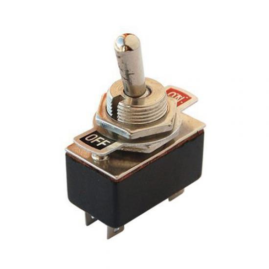 MR-150 12mm TOGGLE SWITCH ORTA BOY ON-OFF 4 BACAKLI