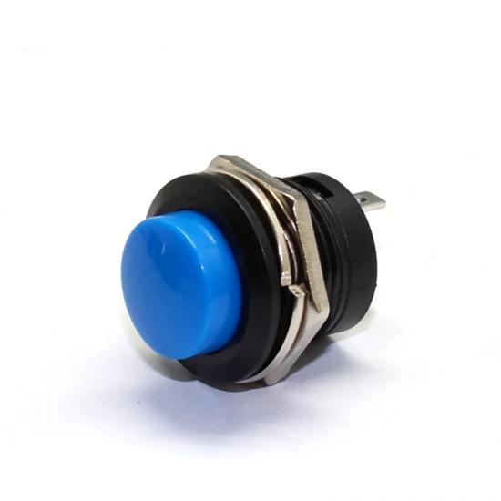 MR-180A 16mm PRESS REMOVAL BUTTON PLASTIC BLUE