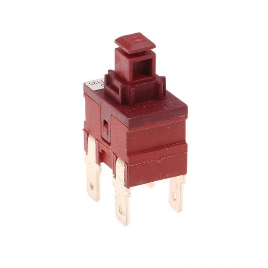 MR-180H2 PUSH SQUARE VACUAN SWITCH 4P BROWN