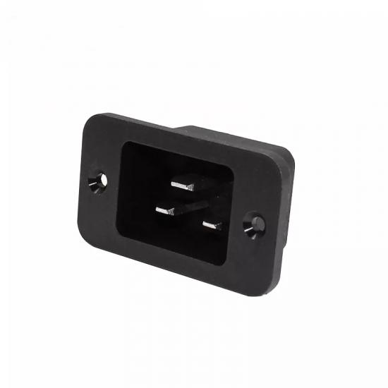 MR-215A1 POWER SOCKET WITH MALE EAR C20