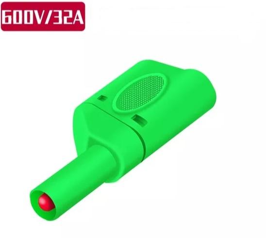 MR-238E 4MM KORUMALI TİP BANAN JAK FİŞ YEŞİL