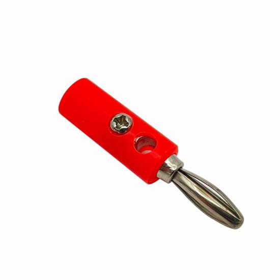 1 PC 4mm RED COLOR BANAN JACK CX-02