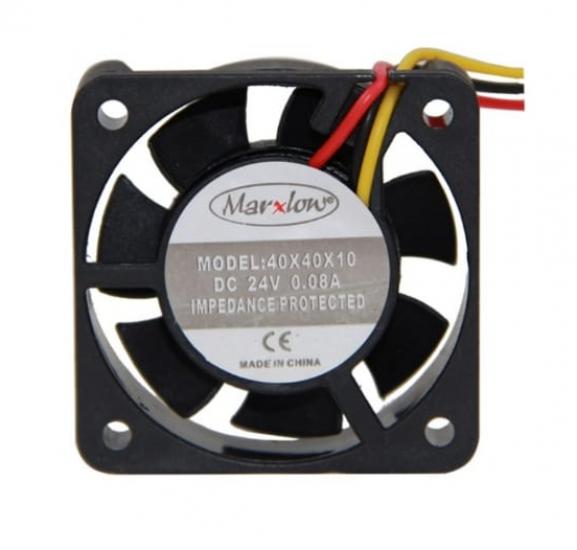 MARXLOW 40X40X10 DC FAN 24V 3P 0.08A