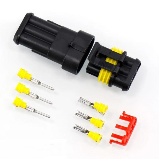 MR-266W 3P WATERPROOF VEHICLE CONNECTOR 1.5MM (WATERPROOF)