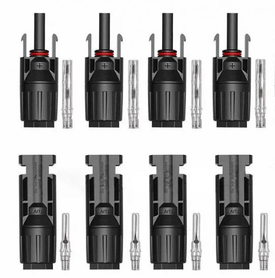 4 SETS MC4 SOLAR SOLAR PANEL CONNECTOR SOLAR CONNECTOR