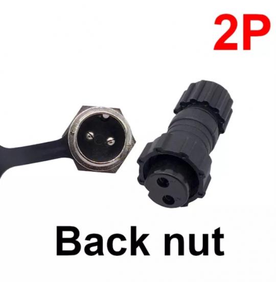 MR-261N 2 PIN GX16 WATERPROOF MAYK CONNECTOR MIKE PLUG 2P