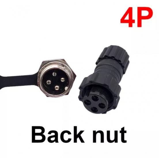 MR-261N 4 PIN GX16 WATERPROOF MAYK CONNECTOR MIKE PLUG 4P