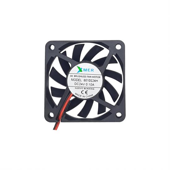 60X60X10mm 24V 0.10A 2P XMER FAN