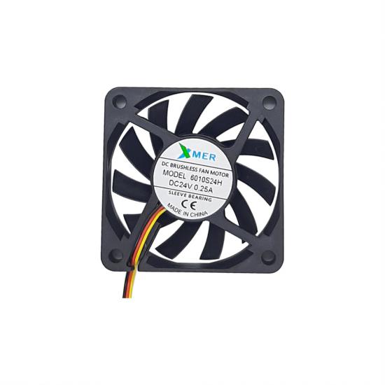 60X60X10mm 24V 0.25A 3P XMER FAN