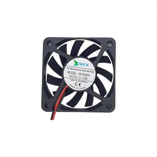 60X60X10mm 5V 0.10A 2P XMER FAN