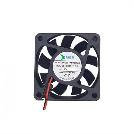 60X60X15mm 12V 0.10A 2P XMER FAN