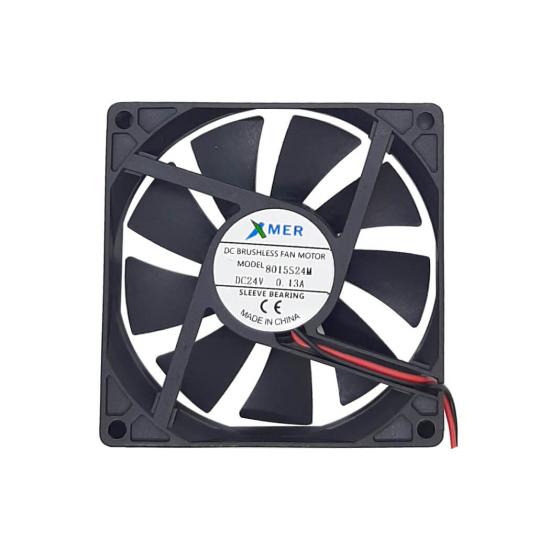 XMER 80X80X15mm 24V 0.13A 2P XMER FAN