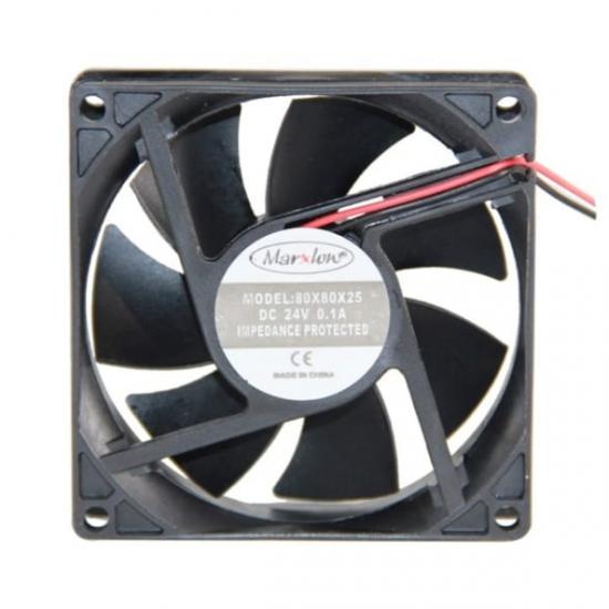 MARXLOW 80X80X25 DC FAN 24V 2P 2 UÇLU 0.10A