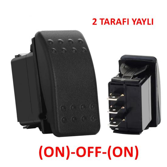 MR-134M-N7 MARİN SWITCH (ON)-OFF-(ON) 12-24V 3 BACAKLI LEDSİZ