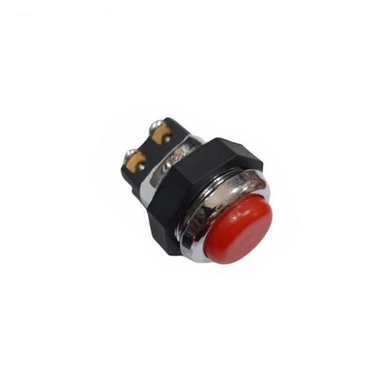 MR-180-1 22MM METAL PUSH BUTTON WITH SCREW RED