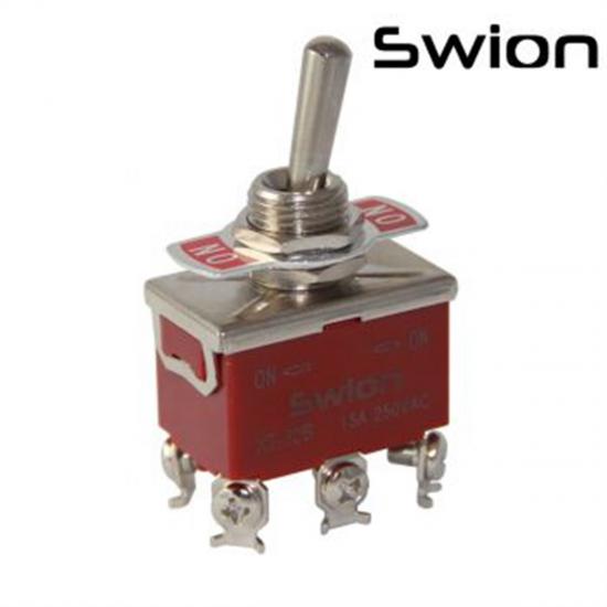 MR-157S TOGGLE SWITCH BÜYÜK BOY ON-OFF 6P VİDALI SWION 15A